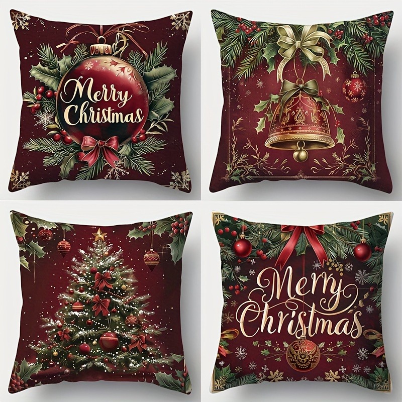 Home Textiles News - Праздничные рождественские наволочки: украшайте свой дом