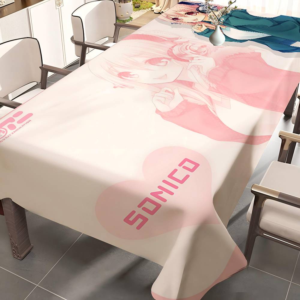 Home Textiles News - Аниме S-Super S-Sonico Музыкальная Девочка Скатерть