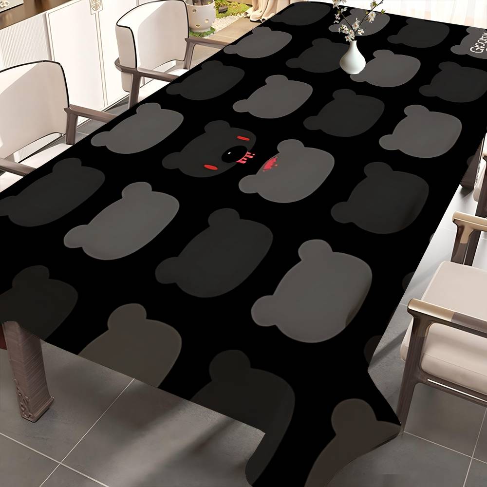 Home Textiles News - Скатерть с изображением мультяшного медведя Г-Глуми