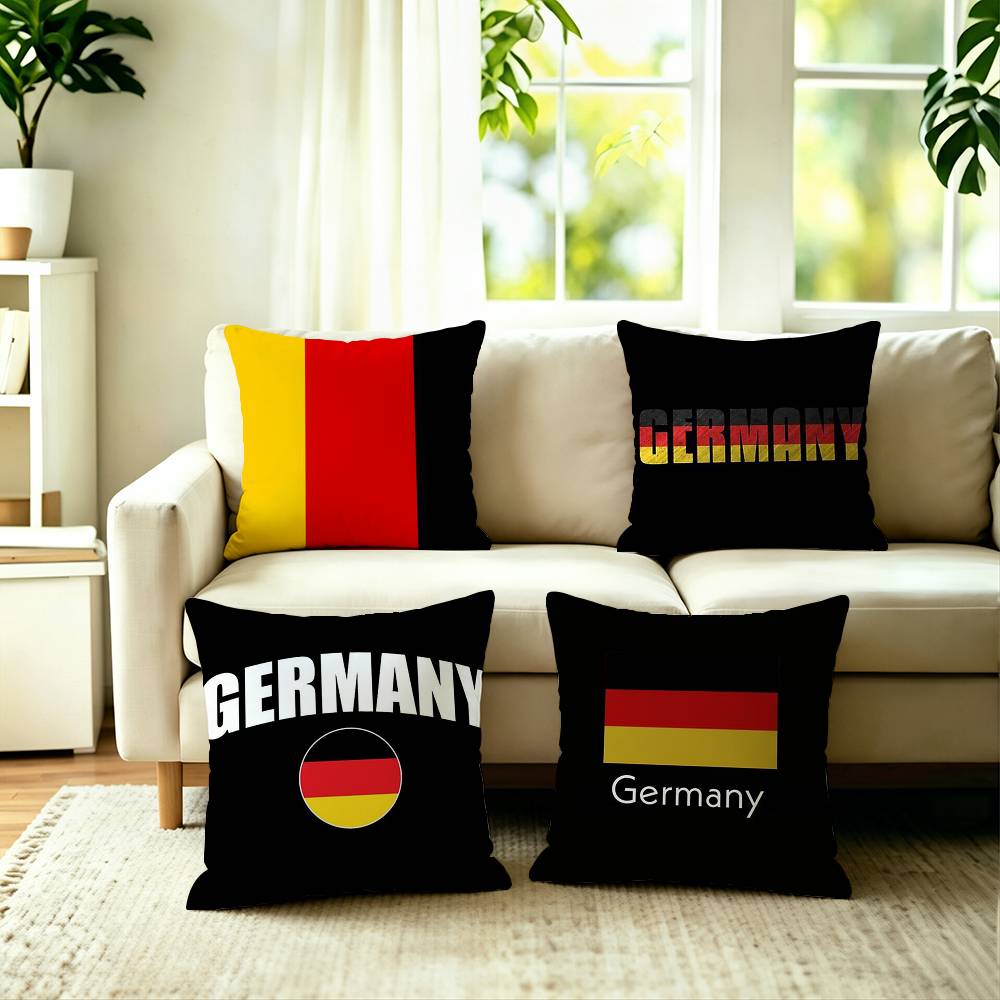 Home Textiles Germany - Наволочка с флагом Германии Panzer, квадратная
