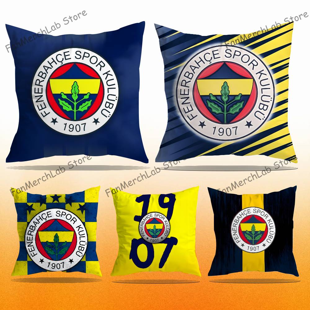 Home Textiles Turkey - Наволочка Turkey F-FenerbahceS-E из ультрамягкой ткани,