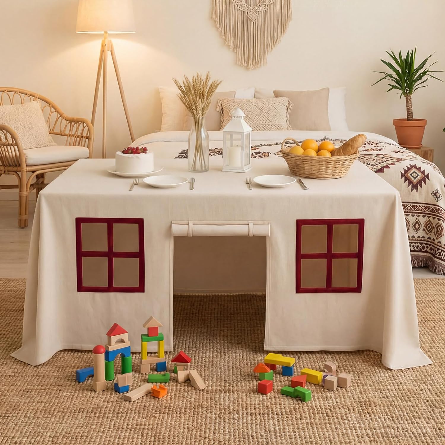 Home Textiles News - Большая скатерть для игровой комнаты, детская