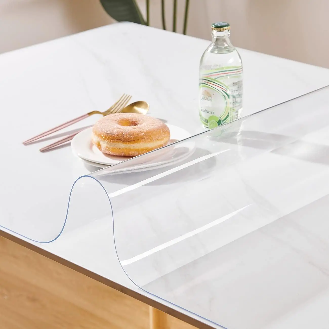 Home Textiles News - Прозрачная виниловая скатерть, пластиковая искусственная, кристально