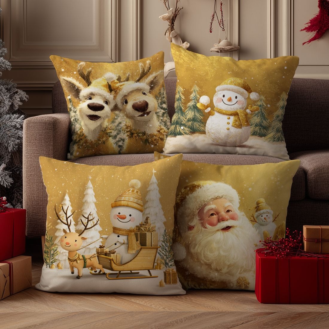 Праздничные рождественские нав – обзор и цена Home Textiles News