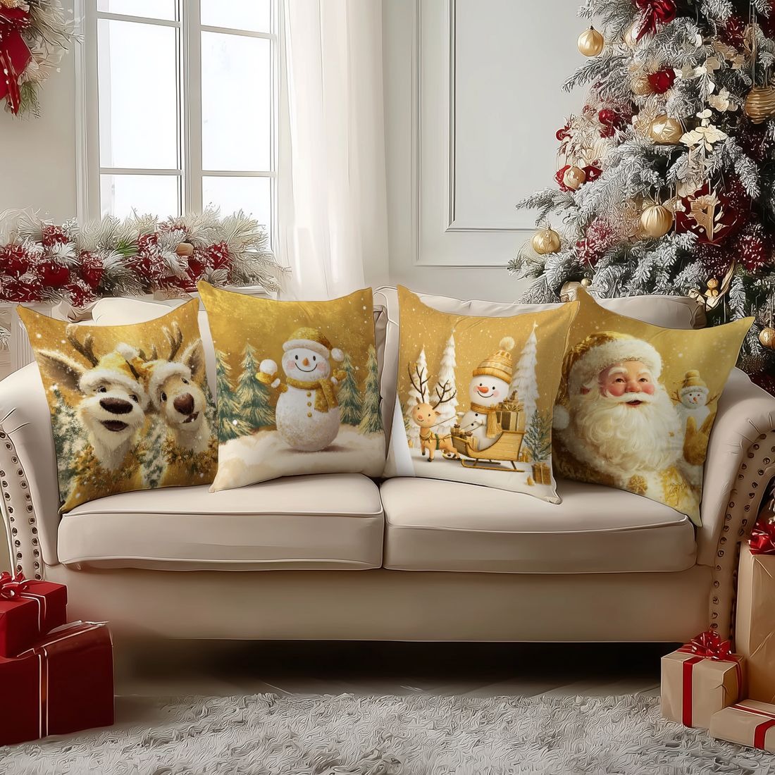 Праздничные рождественские нав – обзор и цена Home Textiles News