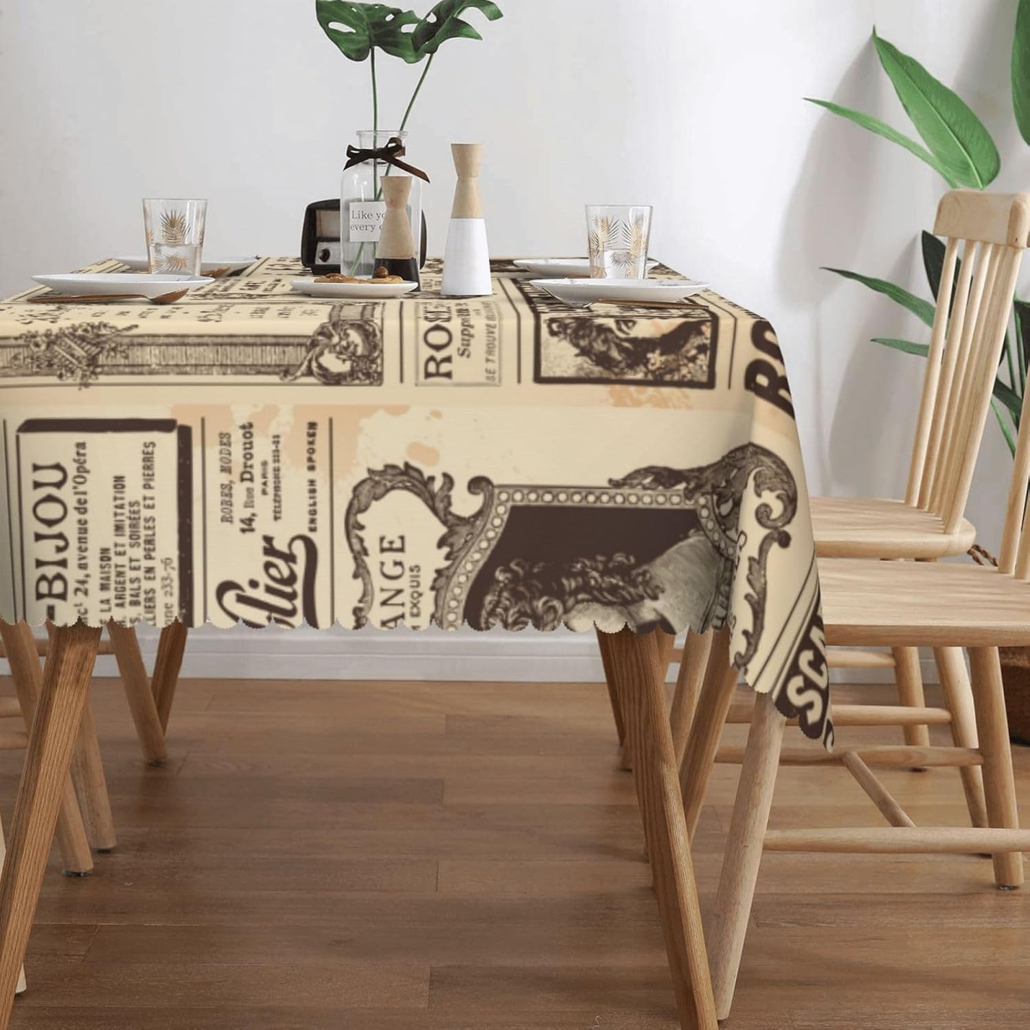 Винтажная скатерть с принтом г – обзор и цена Home Textiles News