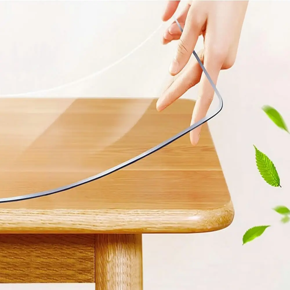 Прозрачная виниловая скатерть, – обзор и цена Home Textiles News